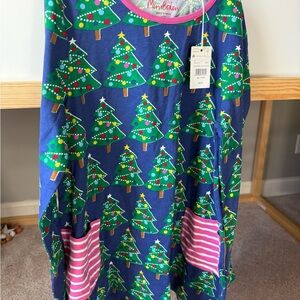 Mini Boden christmas Tree Dress